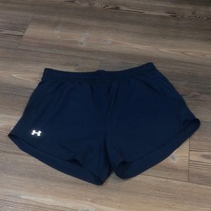 Under Armour Navy Athletic Shorts